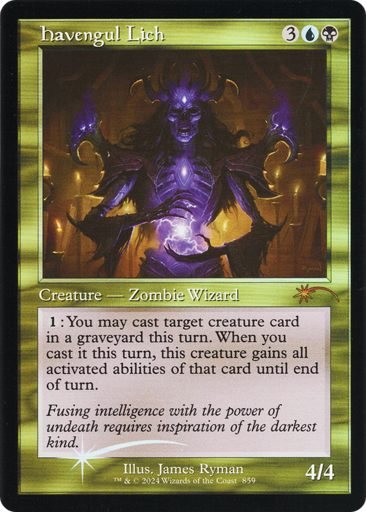 Havengul Lich (Retro Frame) [Secret Lair Drop Series] Magic: The Gathering
