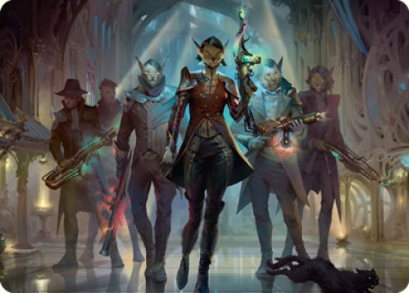 Family's Favor Art Card [Streets of New Capenna Art Series] Magic: The Gathering