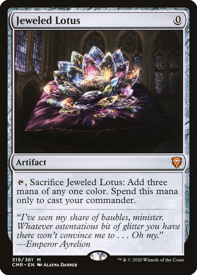Jeweled Lotus [Commander Legends] Magic: The Gathering