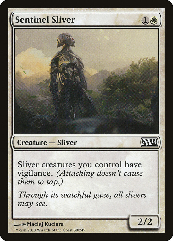 Sentinel Sliver [Magic 2014] Magic: The Gathering