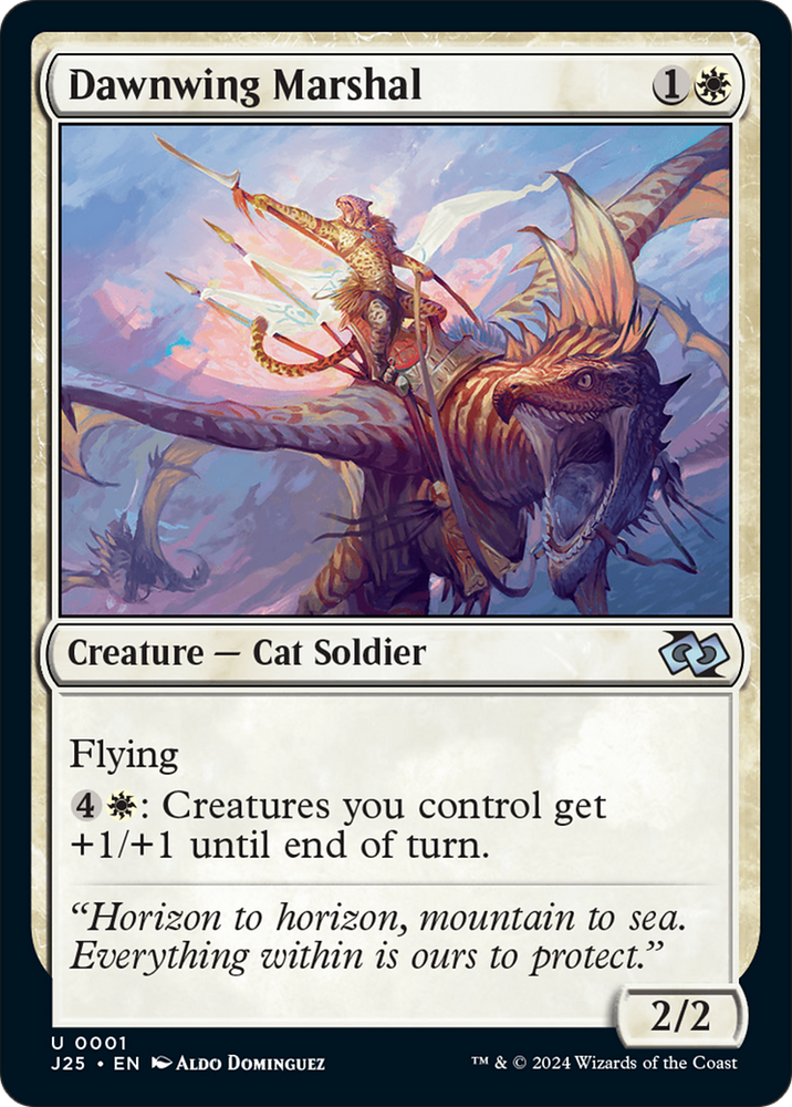 Dawnwing Marshal [Foundations Jumpstart] Magic: The Gathering