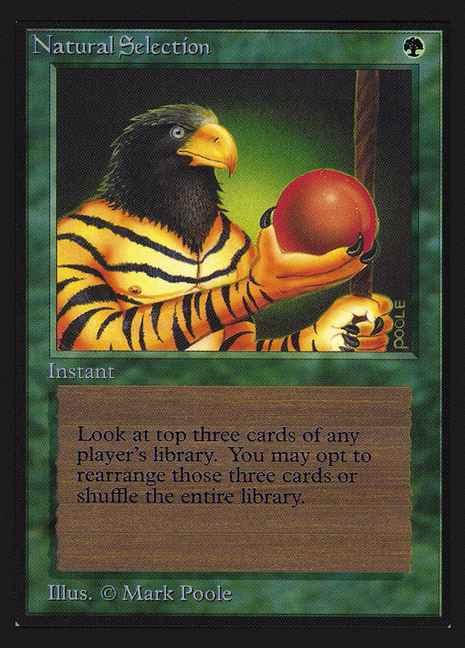 Natural Selection [International Collectors' Edition] Magic: The Gathering