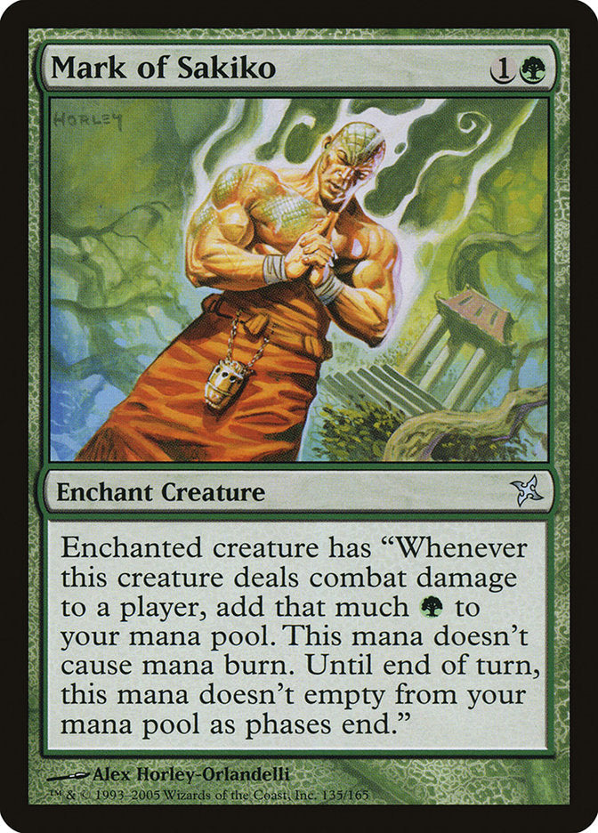 Mark of Sakiko [Betrayers of Kamigawa] Magic: The Gathering