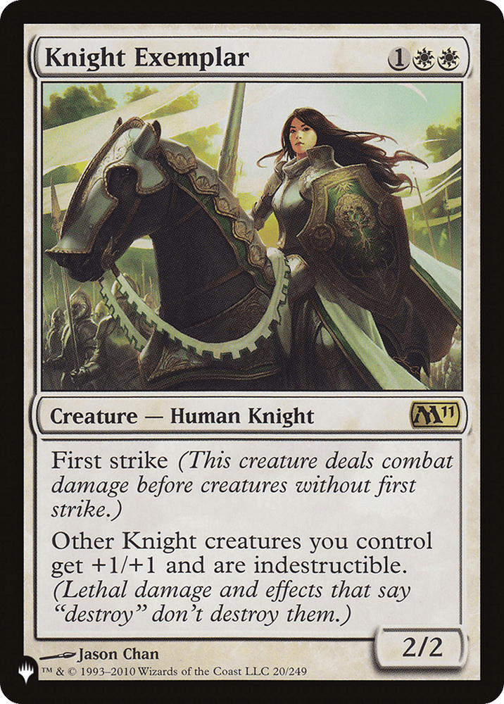 Knight Exemplar (Magic 2011) [The List] Magic: The Gathering