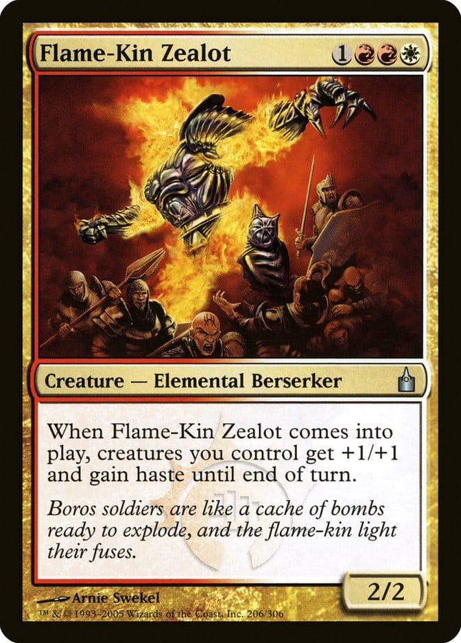 Flame-Kin Zealot [Ravnica: City of Guilds] Magic: The Gathering
