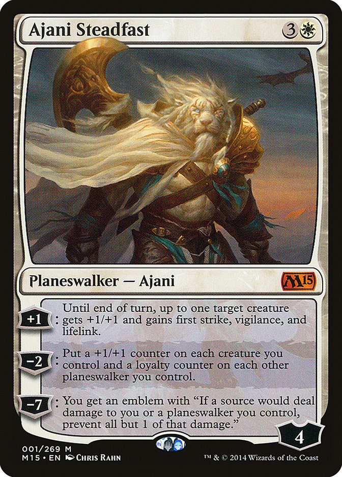 Ajani Steadfast [Magic 2015] Magic: The Gathering
