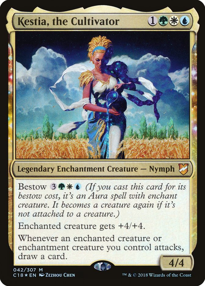 Kestia, the Cultivator [Commander 2018] Magic: The Gathering