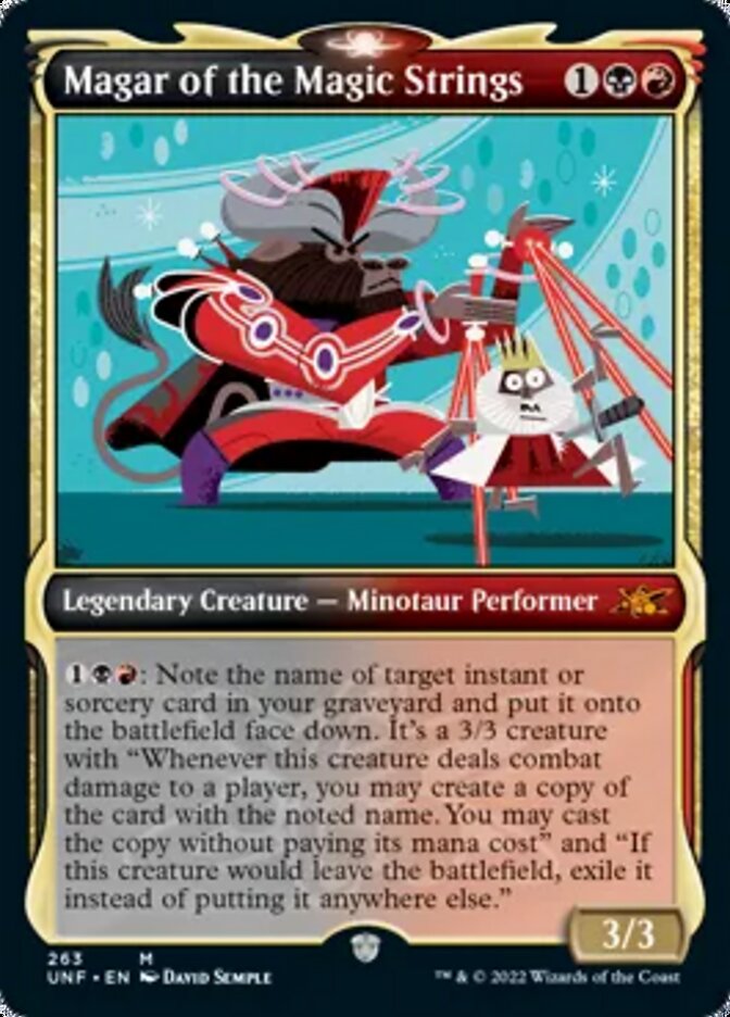 Magar of the Magic Strings (Showcase) [Unfinity] Magic: The Gathering