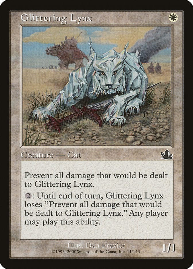 Glittering Lynx [Prophecy] Magic: The Gathering