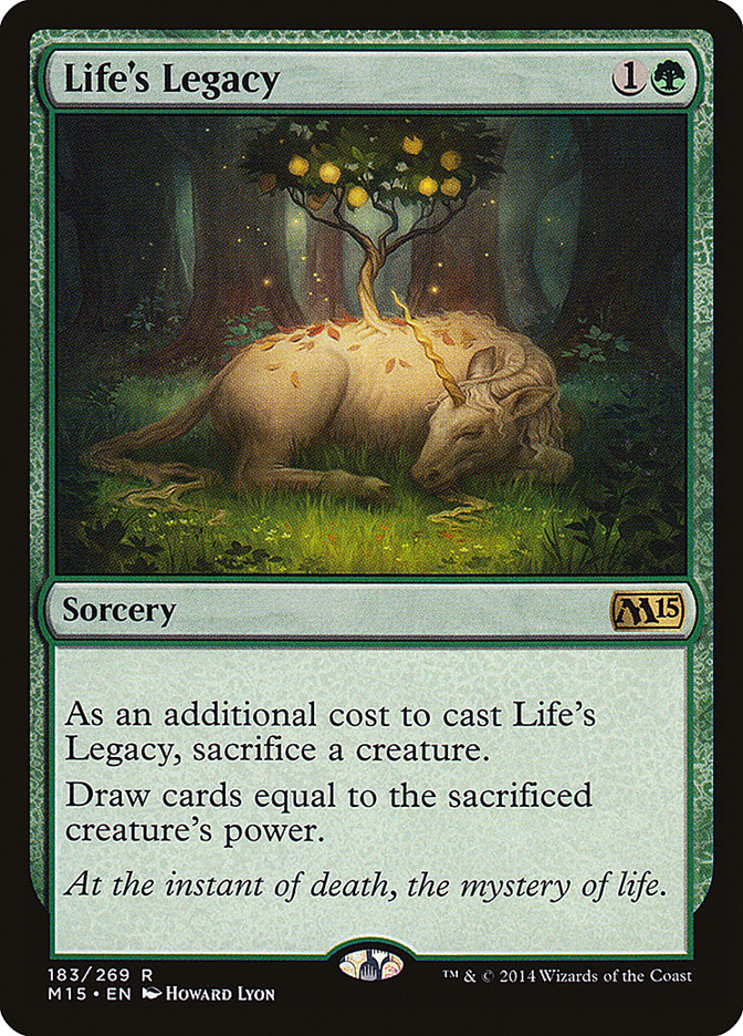 Life's Legacy [Magic 2015] Magic: The Gathering