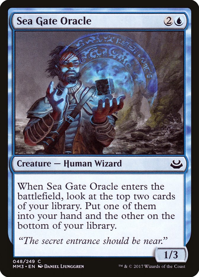 Sea Gate Oracle [Modern Masters 2017] Magic: The Gathering