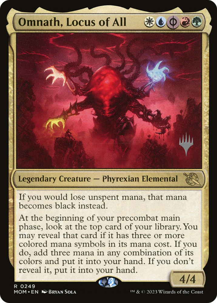 Omnath, Locus of All (Promo Pack) [March of the Machine Promos] Magic: The Gathering