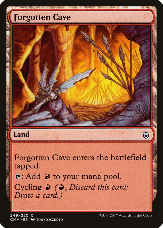 Forgotten Cave [Commander Anthology] Magic: The Gathering