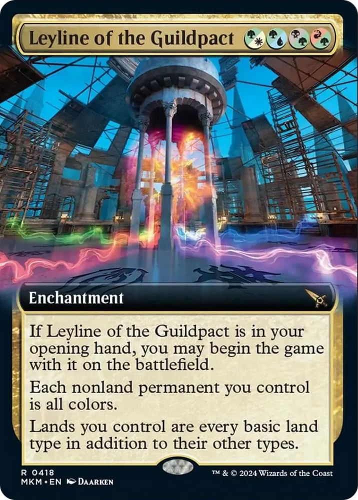 Leyline of the Guildpact (Extended Art) [Murders at Karlov Manor] Magic: The Gathering