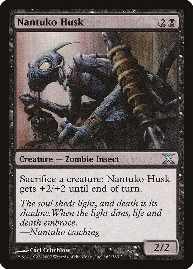 Nantuko Husk [Tenth Edition] Magic: The Gathering