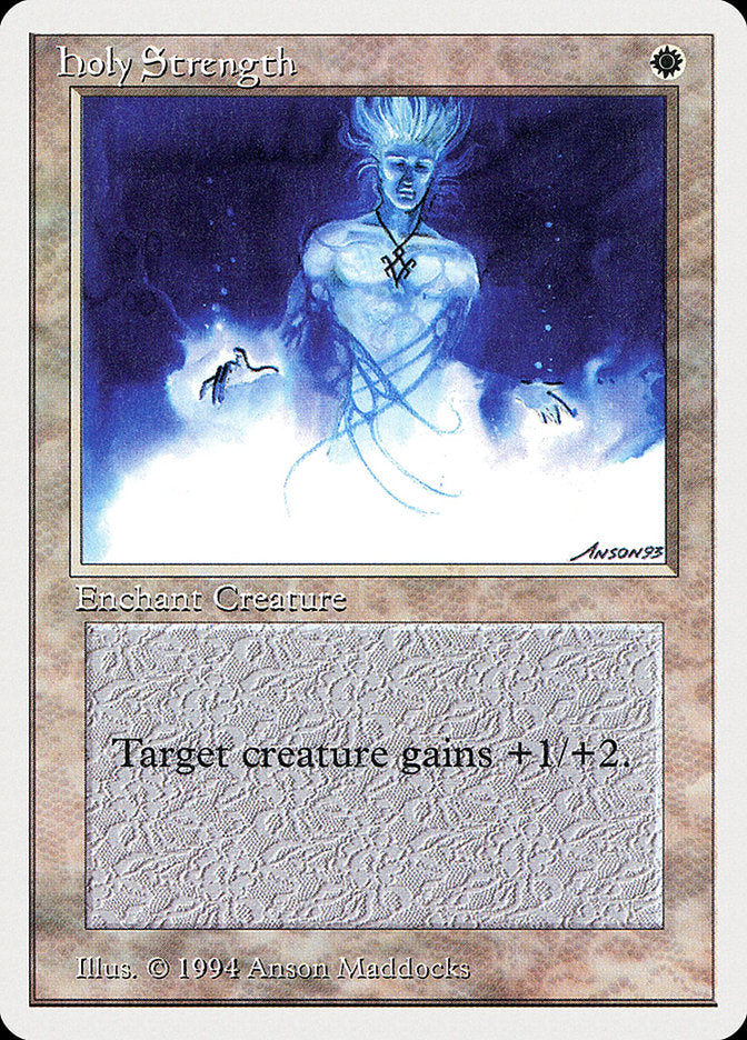 Holy Strength [Summer Magic / Edgar] Magic: The Gathering