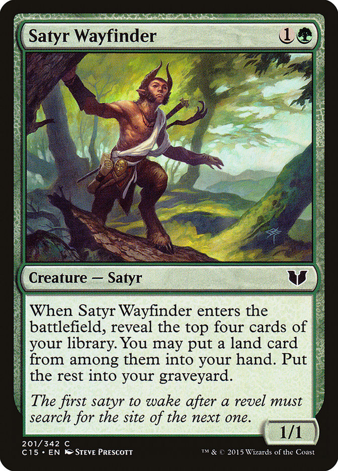 Satyr Wayfinder [Commander 2015] Magic: The Gathering