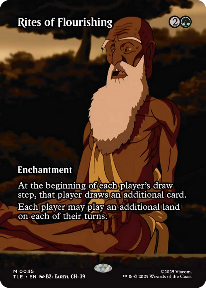 Rites of Flourishing (Borderless) [Avatar: The Last Airbender: Eternal-Legal] Magic: The Gathering