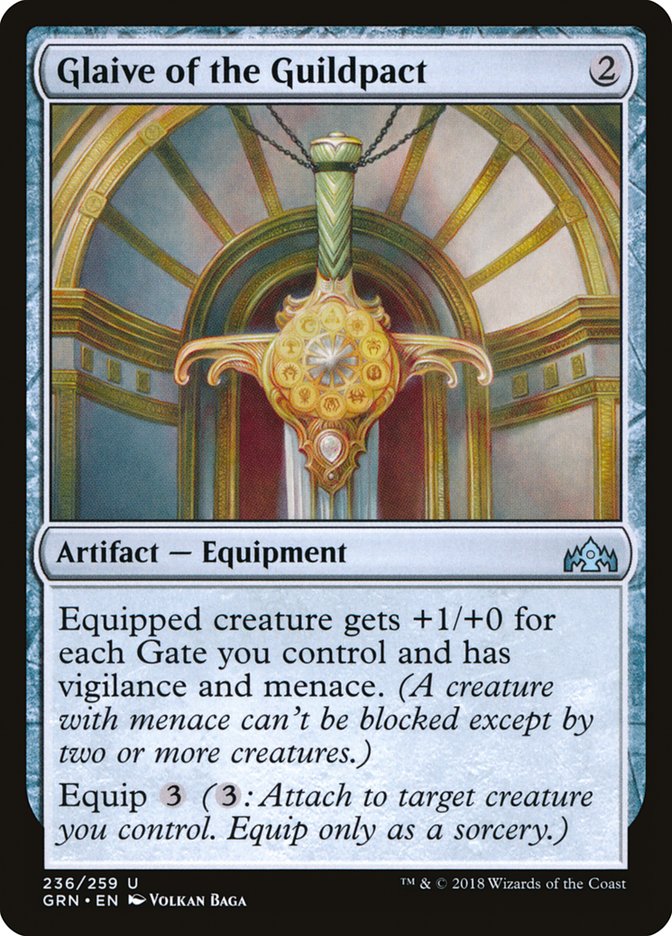 Glaive of the Guildpact [Guilds of Ravnica] Magic: The Gathering