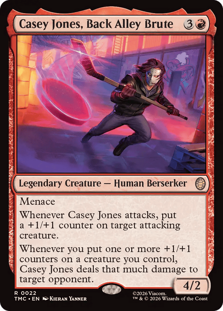 Casey Jones, Back Alley Brute [Teenage Mutant Ninja Turtles Commander]