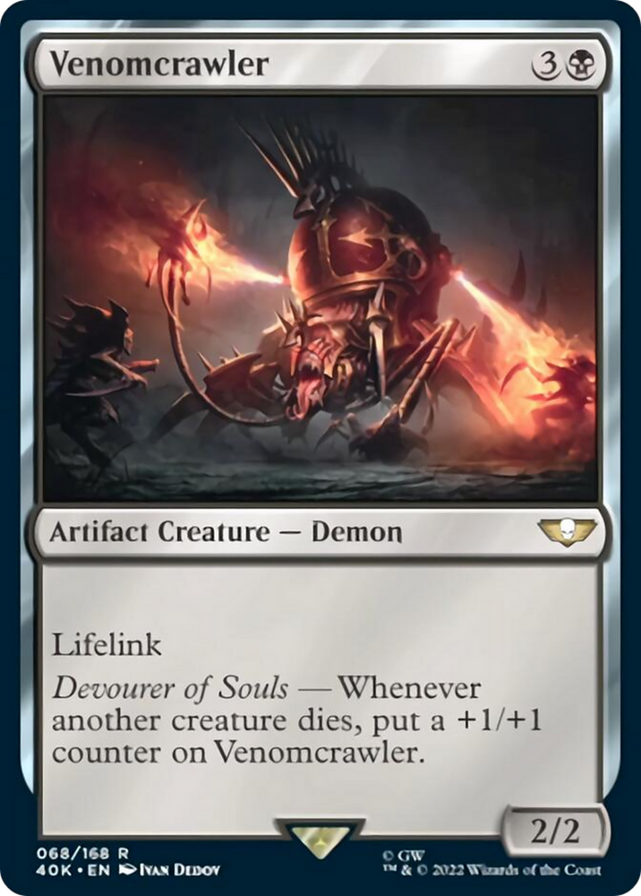 Venomcrawler (Surge Foil) [Warhammer 40,000] Magic: The Gathering