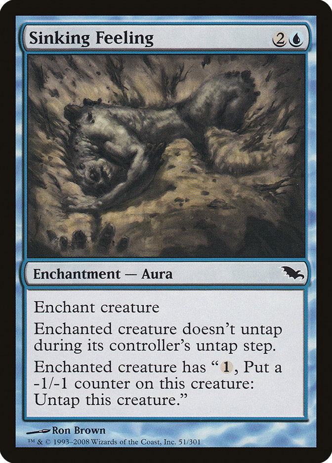 Sinking Feeling [Shadowmoor] Magic: The Gathering