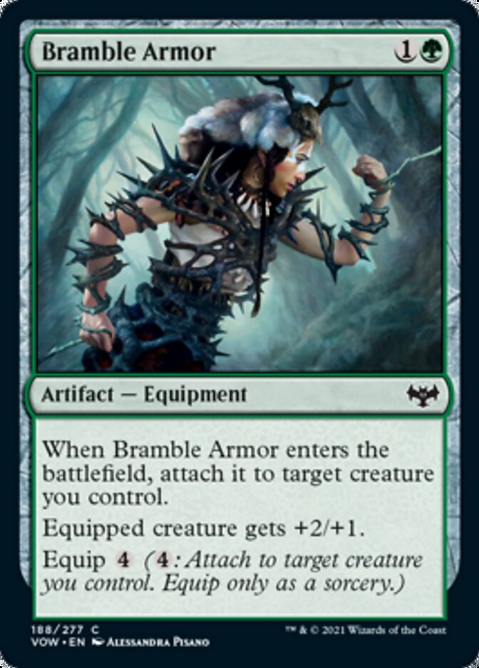 Bramble Armor [Innistrad: Crimson Vow] Magic: The Gathering