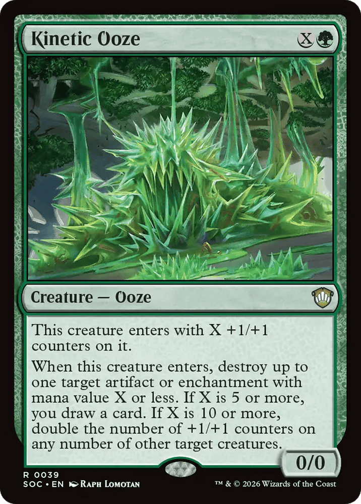 Kinetic Ooze [Secrets of Strixhaven Commander]