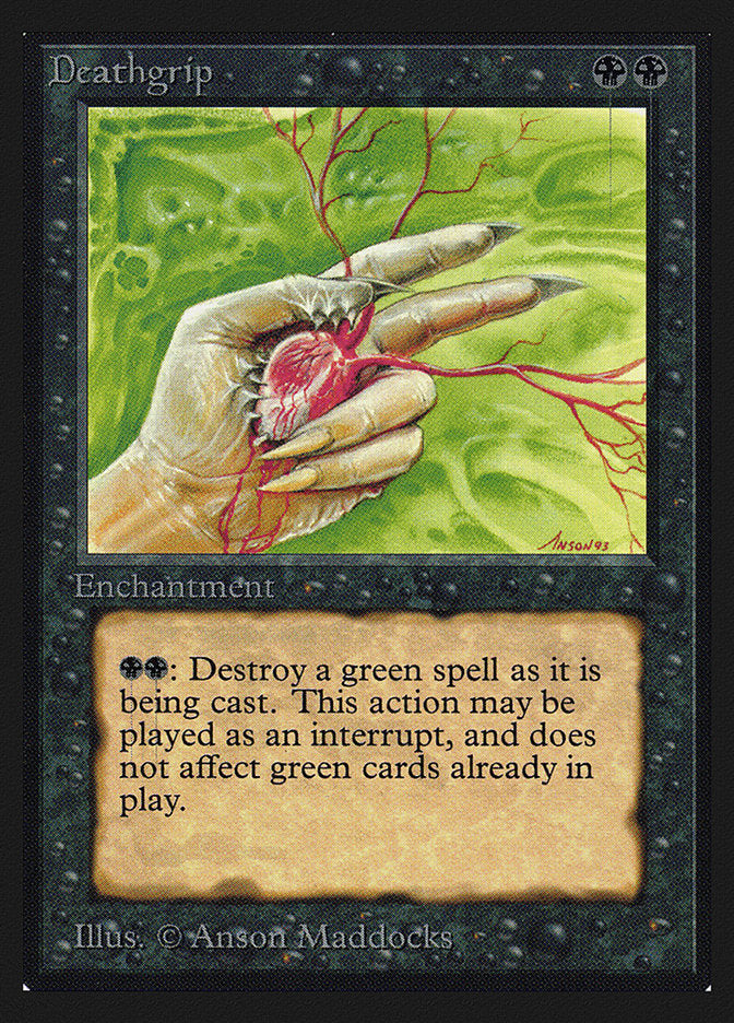 Deathgrip [Collectors' Edition] Magic: The Gathering