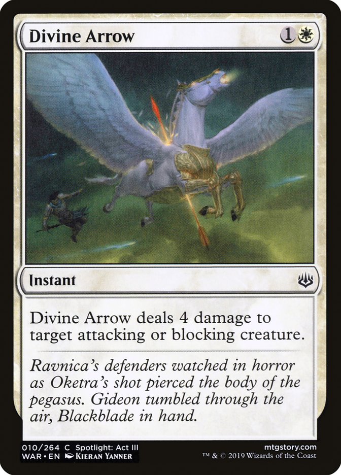 Divine Arrow [War of the Spark] Magic: The Gathering