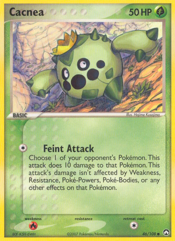 Cacnea (46/108) [EX: Power Keepers] Pokémon