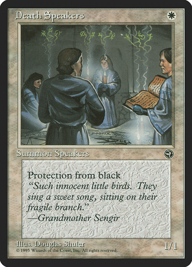 Death Speakers [Homelands] Magic: The Gathering