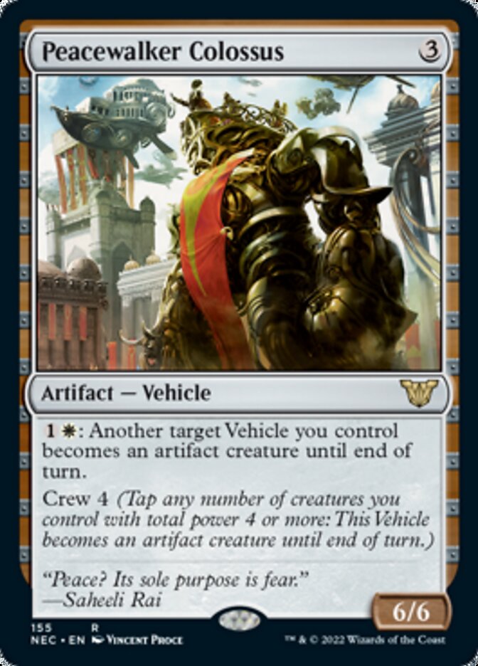 Peacewalker Colossus [Kamigawa: Neon Dynasty Commander] Magic: The Gathering