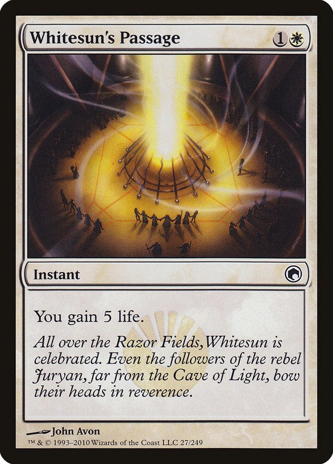Whitesun's Passage [Scars of Mirrodin] Magic: The Gathering
