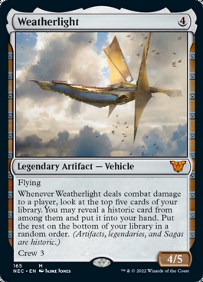 Weatherlight [Kamigawa: Neon Dynasty Commander] Magic: The Gathering