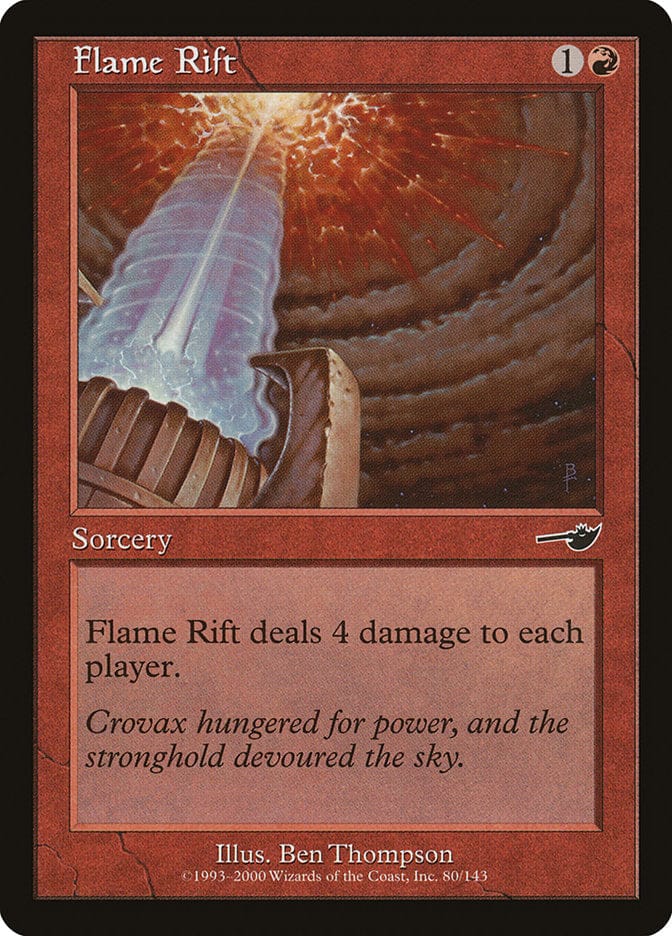 Flame Rift [Nemesis] Magic: The Gathering