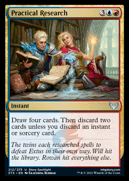 Practical Research [Strixhaven: School of Mages] Magic: The Gathering