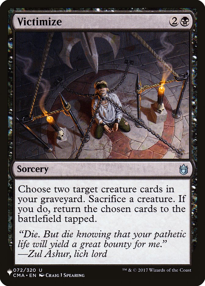Victimize [The List] Magic: The Gathering