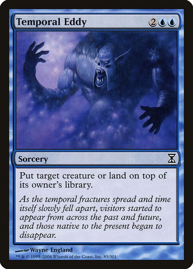 Temporal Eddy [Time Spiral] Magic: The Gathering
