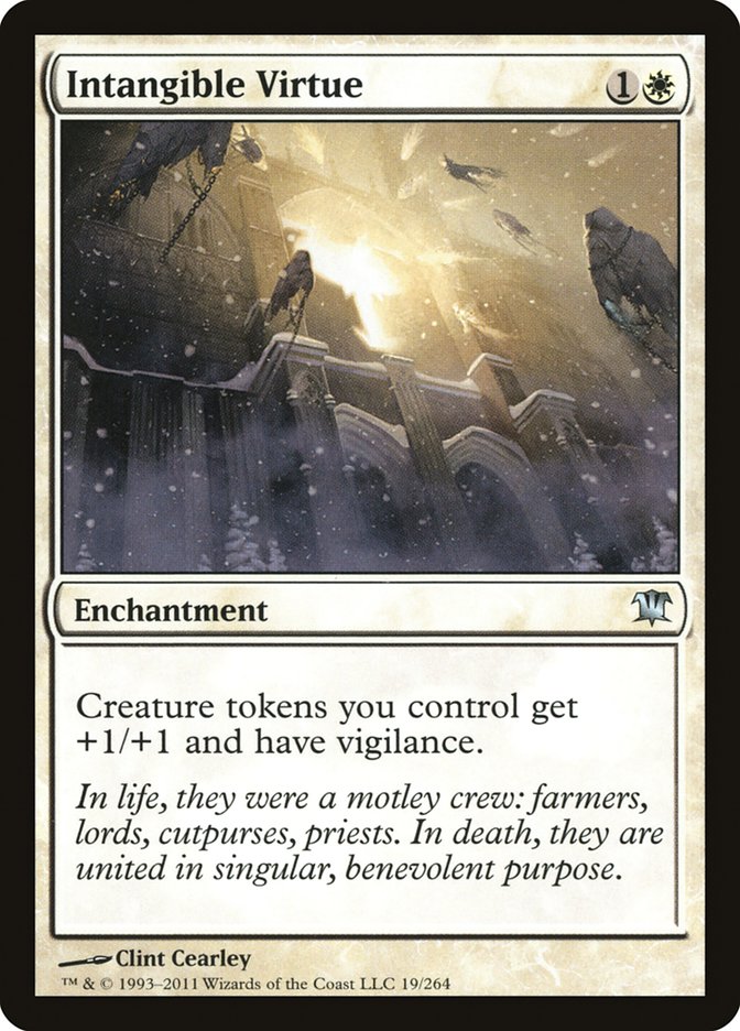 Intangible Virtue [Innistrad] Magic: The Gathering