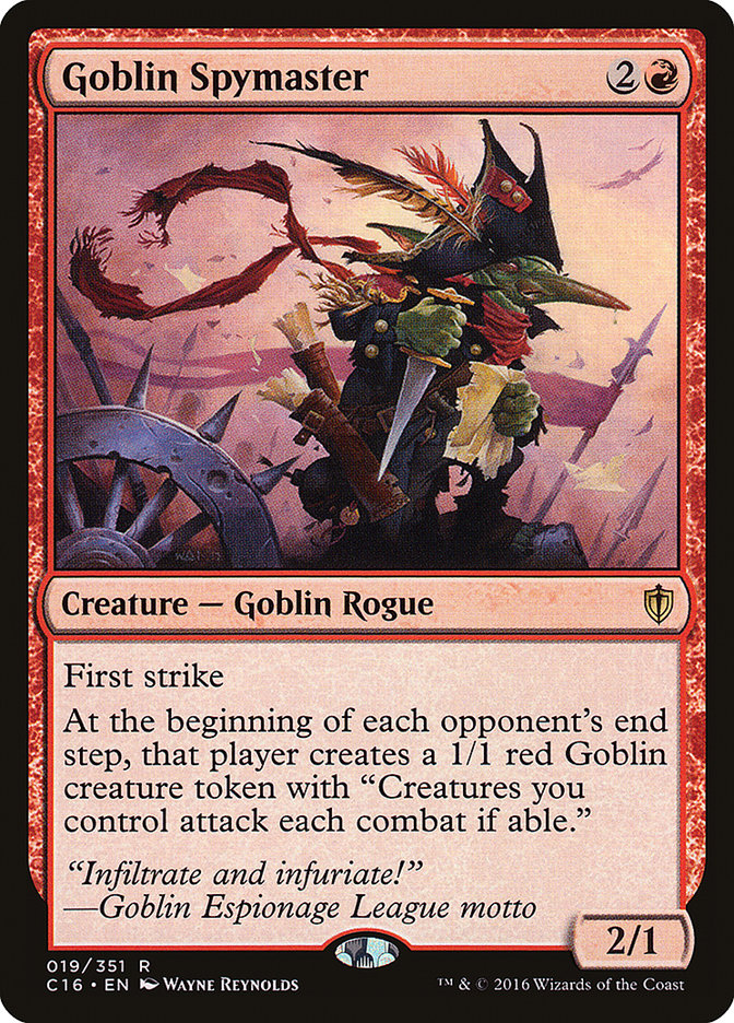Goblin Spymaster [Commander 2016] Magic: The Gathering