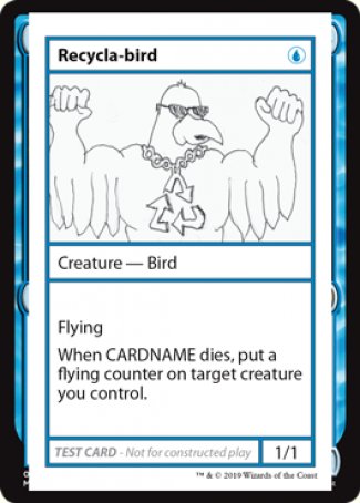Recycla-bird (2021 Edition) [Mystery Booster Playtest Cards] Magic: The Gathering
