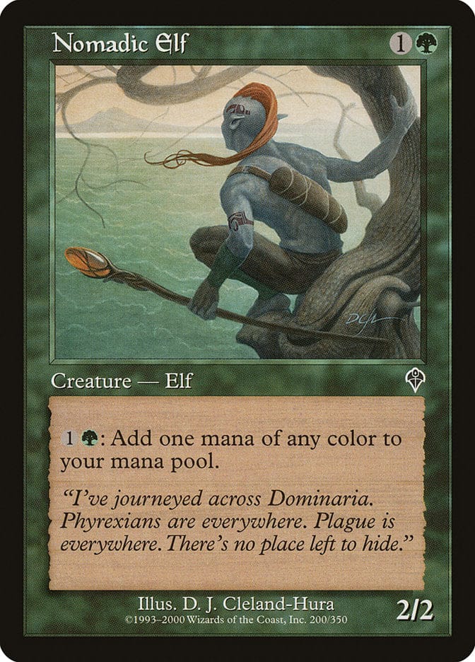 Nomadic Elf [Invasion] Magic: The Gathering
