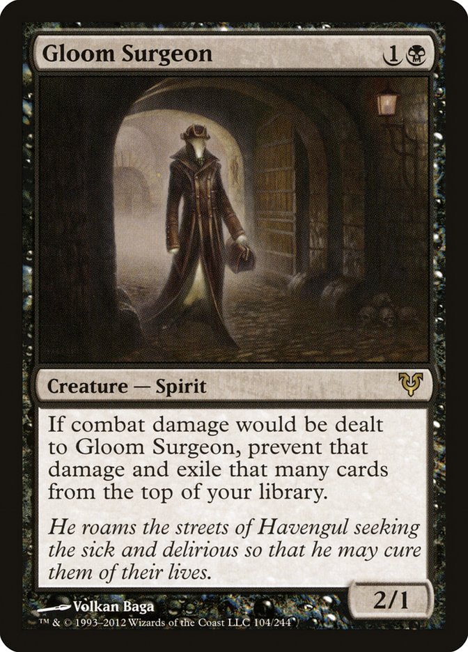 Gloom Surgeon [Avacyn Restored] Magic: The Gathering
