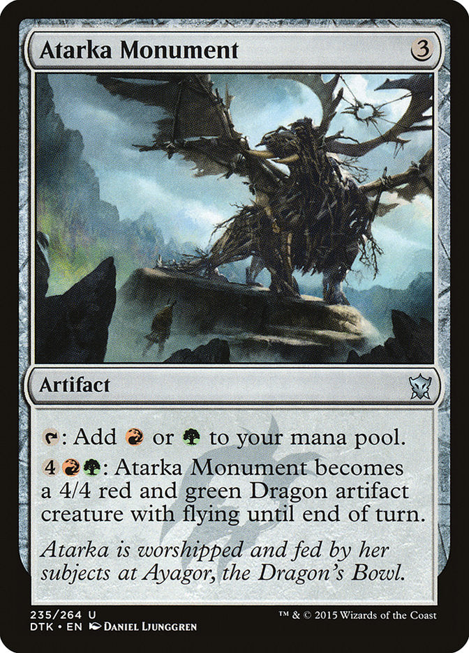 Atarka Monument [Dragons of Tarkir] Magic: The Gathering
