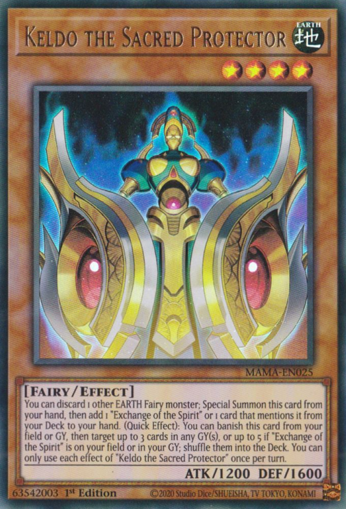 Keldo the Sacred Protector [MAMA-EN025] Ultra Rare - Yugioh Cards For Your TCG Needs!