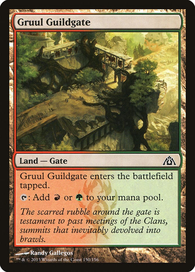 Gruul Guildgate [Dragon's Maze] Magic: The Gathering