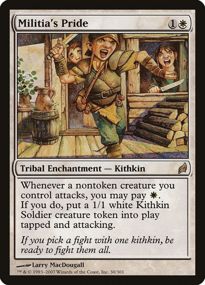 Militia's Pride [Lorwyn] Magic: The Gathering