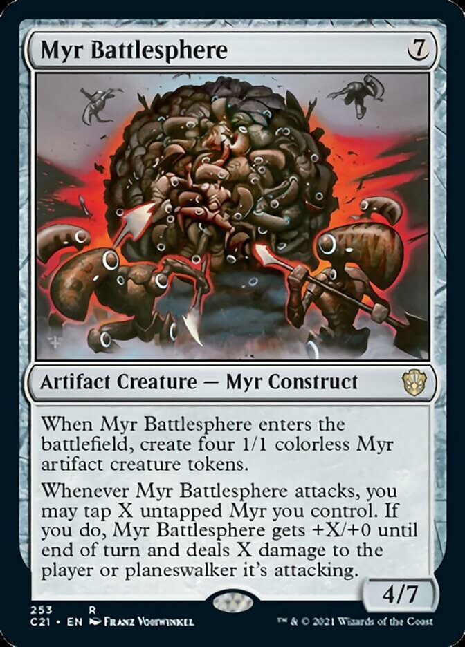 Myr Battlesphere [Commander 2021] Magic: The Gathering
