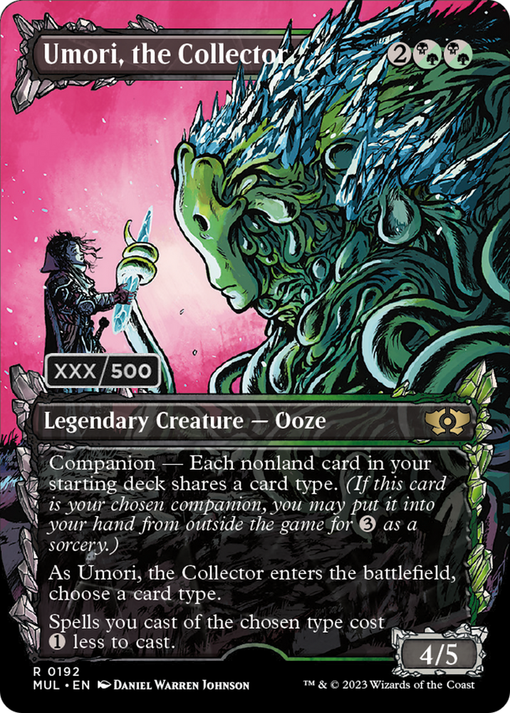 Umori, the Collector (Serialized) [Multiverse Legends] Magic: The Gathering